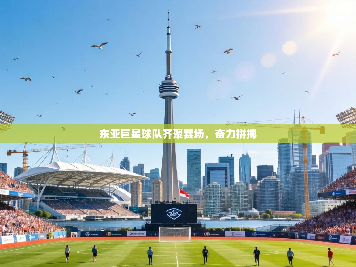 东亚巨星球队齐聚赛场，奋力拼搏